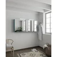 Mondiaz Cubb spiegelkast 150x70x16cm smag met 3 deuren