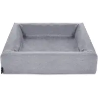 Bia bed cotton hoes hondenmand grijs 60x50x12,5cm