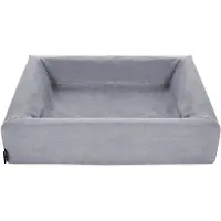 Bia bed cotton hoes hondenmand grijs 70x60x15cm