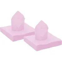 SANTEX feest servetten - 80x stuks - lichtroze - 40 x 40 cm - papier