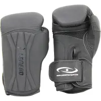 Legend Sports Power Special Bokshandschoenen Heren/Dames Mat Zwart Leer