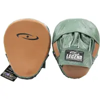 Legend Sports Pro Line Focus Pads Stootkussen Army/Bruin Leer - Gemaakt van runderleder - Hoogste kwaliteit