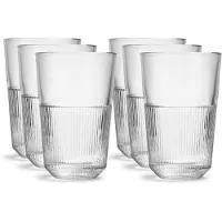 Royal Leerdam 12x Longdrinkglazen transparant 360 ml Rayo - Longdrinkglazen