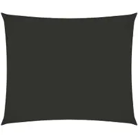 vidaXL Zonnescherm rechthoekig 5x6 m oxford stof antracietkleurig