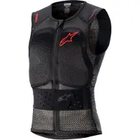 Alpinestars Nucleon Flex Pro Protectievest Transparant Smoke Rood Zwart Maat XL