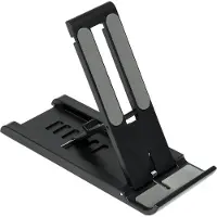 Benson Verstelbare smartphone houder - 6 posities - compact en vouwbaar - zwart