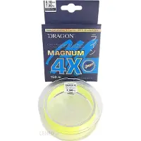 Dragon Magnum 4x Braid | 300m 0.12 Mm Hi-Vis Yellow