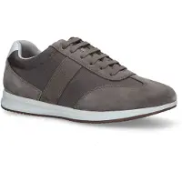 Geox Avery Grijze Veterschoenen Stof 40
