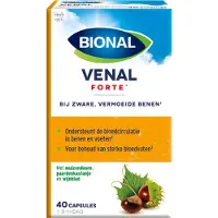 Bional Venal Forte - Bloedvaten - Bij Zware, vermoeide benen - Voedingssupplement - 90 capsules