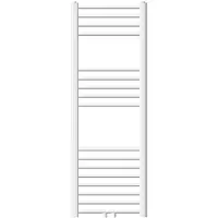 LuxeBath Badkamerradiator Sahara 400x1200 mm wit recht met middenaansluiting
