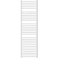 LuxeBath Badkamerradiator Sahara 500 x 1800 mm wit gebogen met zijaansluiting