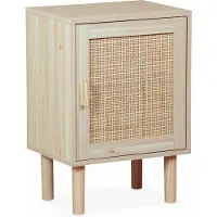 Sweeek Nachtkastje met webbing Camargue Naturel