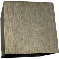 Artdelight Bronze wall spot Gymm