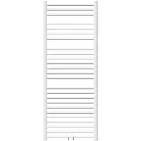 LuxeBath Badkamerradiator Sahara 600 x 1500 mm Wit gebogen met middenaansluiting