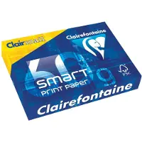 Clairefontaine - Kopieerpapier Clairmail A4 60gr wit 500vel | Pak a 500 vel | 5 stuks