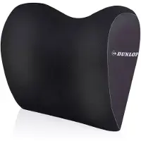 Dunlop Neksteun - Nekkussen Autostoel - 100% Memory Foam - Universele Pasvorm - Zwart