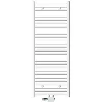 LuxeBath Badkamerradiator Sahara 600 x 1500 mm Wit gebogen + middenaansluiting