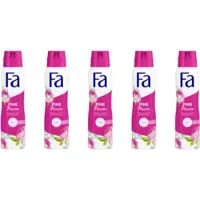 Fa Deospray - Pink Passion- Deodorant - 5x 150 ml - Voordeelverpakking