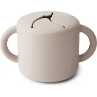 Mushie Snack Cup Ivory