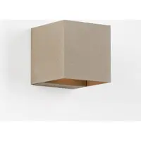 Ks Verlichting - wandlamp - Shift - up - down - verstelbaar - muurlamp - aluminium - champagne - G9 - dim to warm - LED - 2200K - 3000K