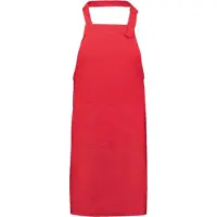Benza Professioneel Schort keukenschort 75 x 85 Cm - Rood