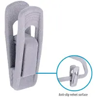 Alpina Knijpers Voor Kleerhangers 6 Stuks Op Kaart 5,5x2x2,5cm Zwart zwart