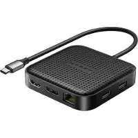 Hyper USB Hub HD583-GL 100 W - Zwart