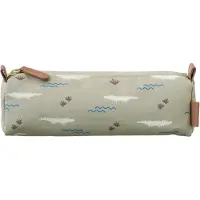 Fresk Etui Jongens - Waterafstotende Pennenzak - Etuis voor School - Pennenbakje voor Kinderen - Schoolspullen - Groen - Crocodile