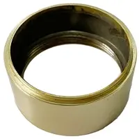 Saniclear Brass afstand rozet temperatuur inbouw