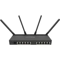 Mikrotik WiFi 5 router RB4011iGS+5HacQ2HnD-IN 2.4GHz(2x2)/5GHz(4x4) 11p