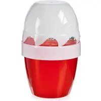 Kookshoppen Acorde luchtverfrisser aardbei 14 x 7 cm rood/wit 2-delig