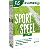 Bsi Graszaad speelgazon | | 30 - 50 m² (Aanleg, Snel kiemend, 1 kg)