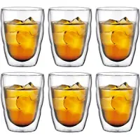 Bodum Glazenset Pilatus Transparent 250 ml (Set van 6)