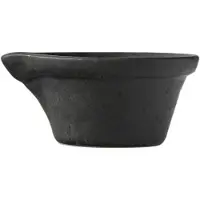 PotteryJo Peep deegkom 12 cm matt black