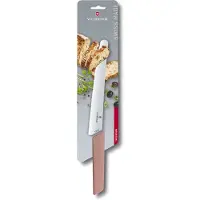 Victorinox Swiss Modern broodmes 22 cm, roze