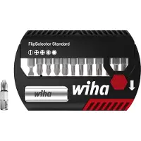 Wiha Bitset FlipSelector Standard 25 mm assorti 14-delig 1/4" C6,3 - 39078 - 39078