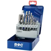 Bohrcraft Tapset 3-12 Mm 16 Stukken