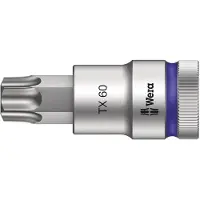 Wera 8767 C HF 05003838001 Binnen-zesrond (TX) Dopsleutel-bitinzet Houderfunctie 12.5 mm 1/2 T 60 1/2 (12,5 mm)