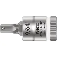 Wera 8740 A 05003384001 Inbus Dopsleutelinzetstuk Houderfunctie 9/64 9/64 1/4 (6.3 mm)
