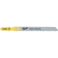 Milwaukee Pack de 5 lames scie sauteuse mélaminé 75 mm denture de 2,5 mm 4932346079