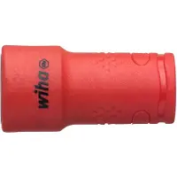 Wiha 246229 Dopsleutelinzet geïsoleerd 1/4" buitenzeskant 9.0 mm x 42 mm - 43094