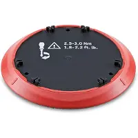 Flex 487988 Speciaal klittenband-bord gedempt Diameter 150 mm