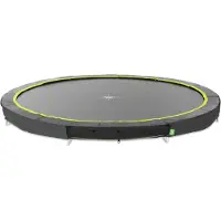 Exit Silhouette Inground Sports trampoline - Ø 427 cm - Zwart