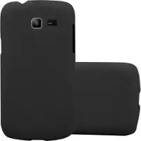 Cadorabo Harde kaft Frosty Cover (Galaxy Trend Lite), Smartphonehoes, Zwart