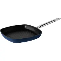 Sambonet Grillpan Midnight Blue Silver 28 cm