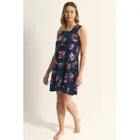 Promise - Noisette Nachtjurkje - maat XS - Blauw/Print