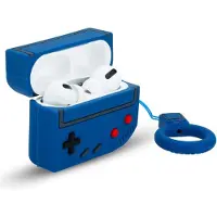 Cadorabo TPU AirPod hoesje (Koptelefoon tas), Hoofdtelefoon Tassen + Beschermende Covers, Blauw