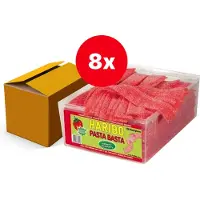 Haribo Aardbeienpasta basta, 8 x 1,13 kg