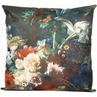 Anna's Collection Buitenkussen stilleven met bloemen 60x60 cm II