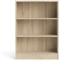 Hioshop Base kast B 2 planken eiken decor.